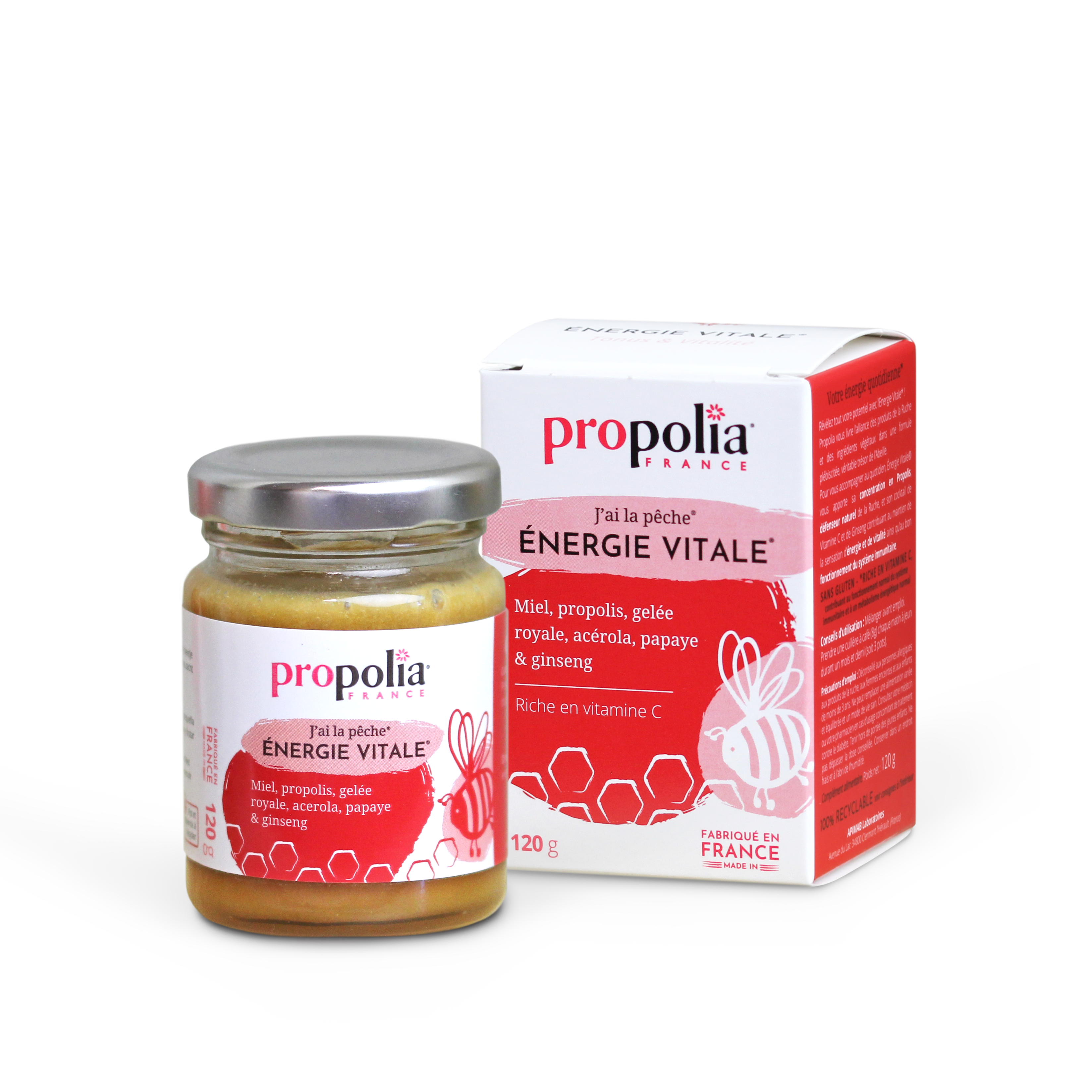 Vital Energy Honey mixture with Propolis and Royal Jelly
